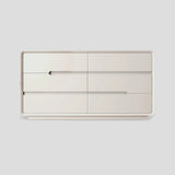 Apricot Wood Dresser with Soft-Close Drawers Image - 15