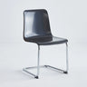 Armless Backrest Cantilever Dining Chair Multi-Color Image - 8