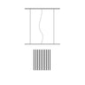 Art-Inspired Fishbone LED Dining Room Pendant Light Image - 6