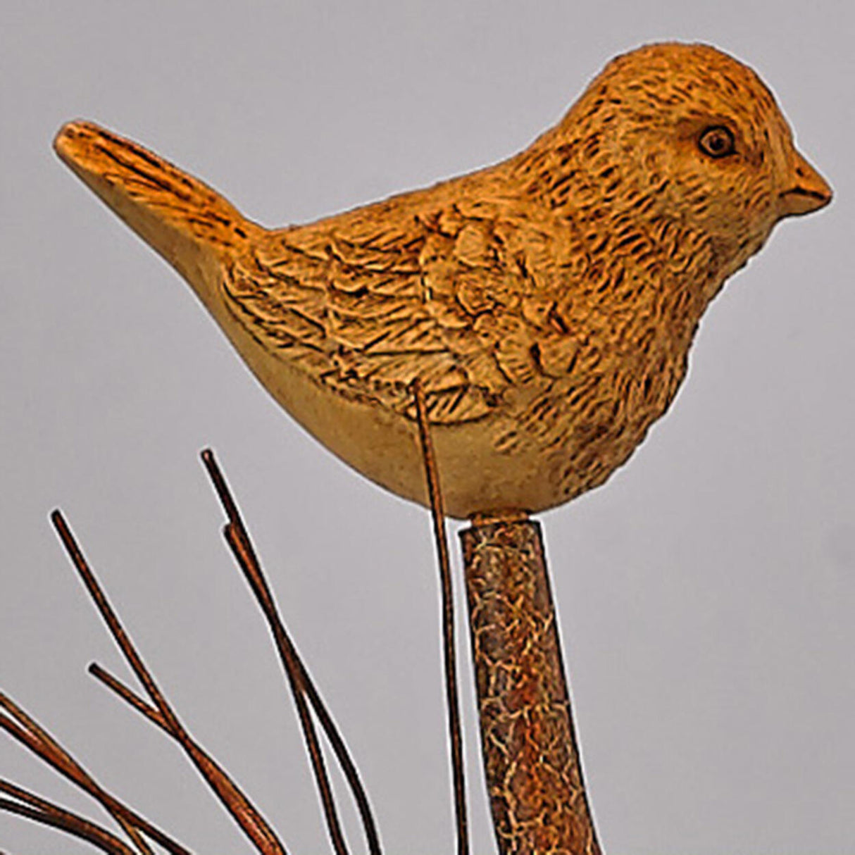 Art Tree-Shaped Base Fabric Shade Bedside Table Lamp Image - 9