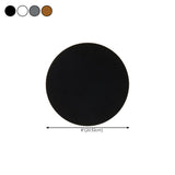 Artistic Geometric Circle LED Wall Light #size