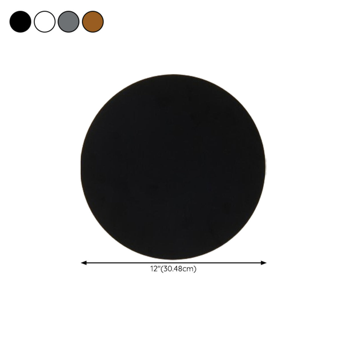 Artistic Geometric Circle LED Wall Light Image - 14