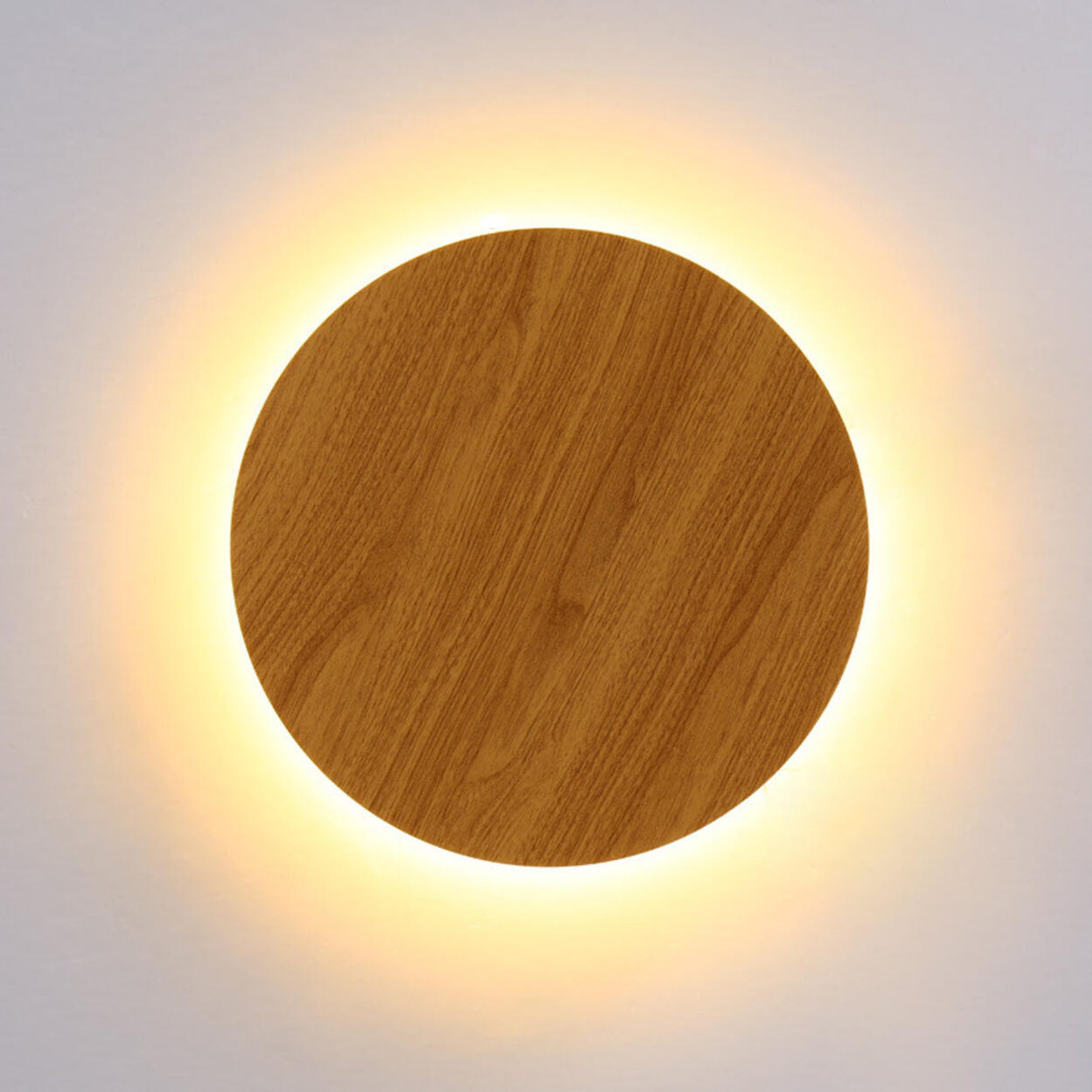 Artistic Geometric Circle LED Wall Light Image - 9