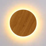Artistic Geometric Circle LED Wall Light Image - 9