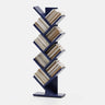 Artistic Vertical Rubberwood Branch Bookcase Black Image - 22