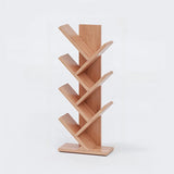 Artistic Vertical Rubberwood Branch Bookcase Black Image - 30