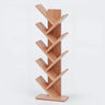 Artistic Vertical Rubberwood Branch Bookcase Black Image - 31