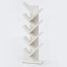 Artistic Vertical Rubberwood Branch Bookcase Black Image - 34