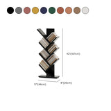 Artistic Vertical Rubberwood Branch Bookcase Black Image - 36
