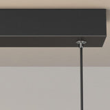 Artistic Wavy Adjustable Metal Island Ceiling Light Image - 10