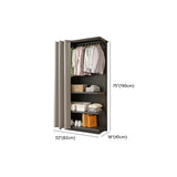 Back Plate Adjustable Metal Black Organizer Coat Rack Image - 17