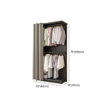 Back Plate Adjustable Metal Black Organizer Coat Rack Image - 18