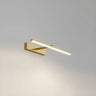 Bathroom Minimalist LED Strip Metal Wall Vanity Light Image - 9
