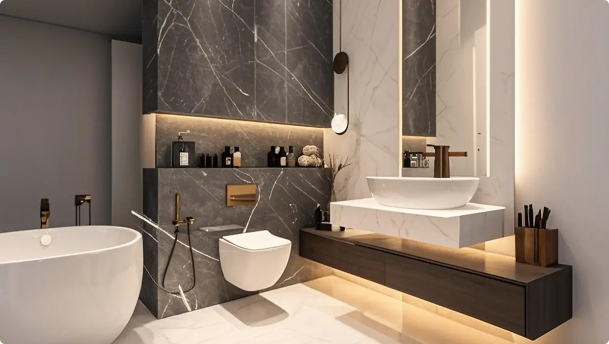<p><strong>Bathroom</strong></p>