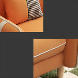 Bedroom Green Stain Resistant Loveseat with Pillow Image - 15