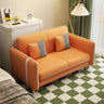 Bedroom Green Stain Resistant Loveseat with Pillow Image - 7