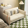 Bedroom Green Stain Resistant Loveseat with Pillow Image - 8