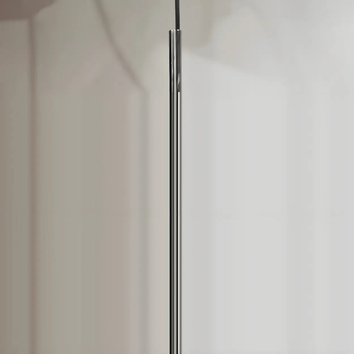 Bedroom Grey Mirrored Glass Cylinder Pendant Light Image - 12