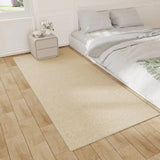 Bedroom Minimalist Solid Color Apricot Area Rug Image - 1