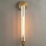 Bedroom Modern Gold Cylinder LED Vanity Lighting Image - 9