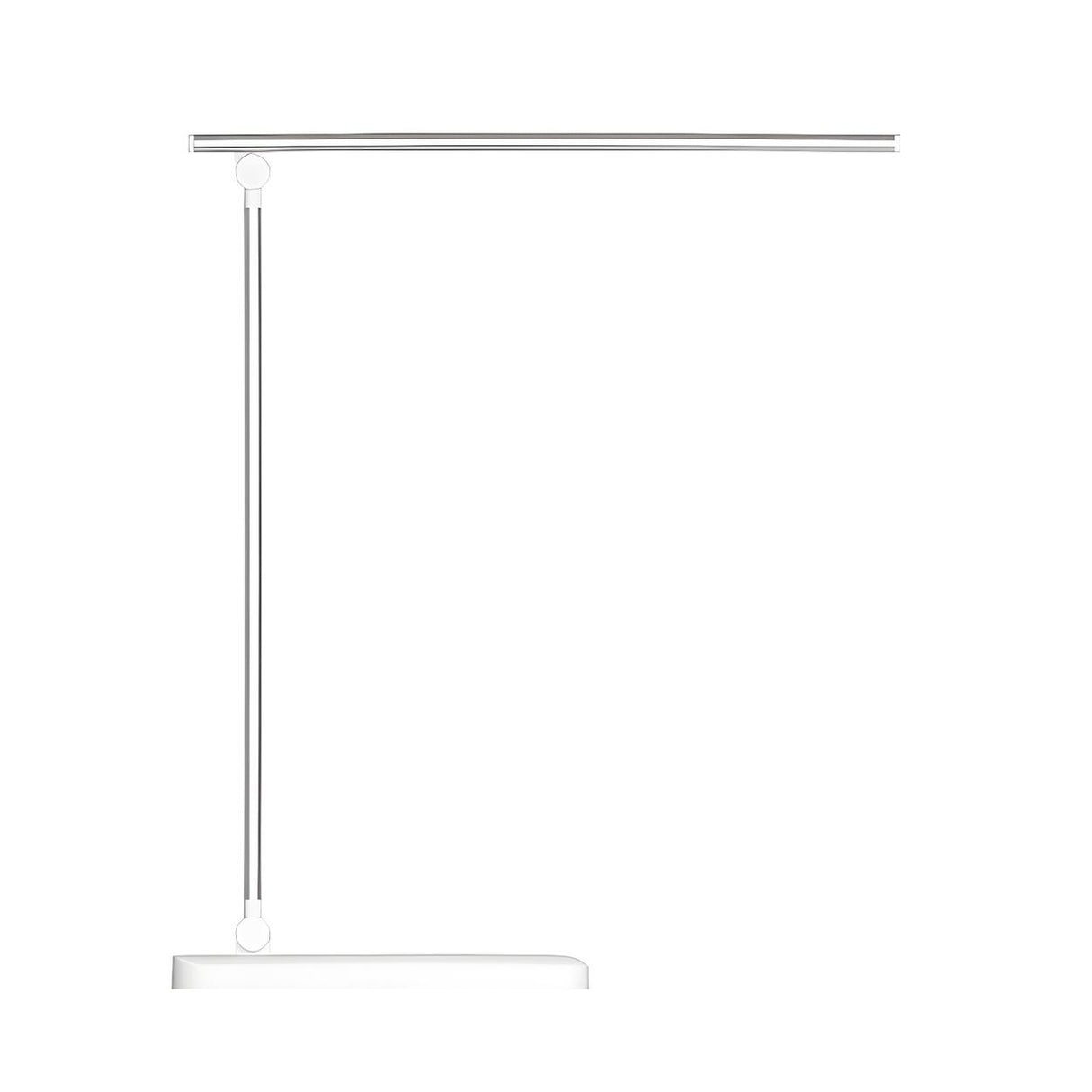 Bedroom Modern White Metal Table Lamp with Touch Switch Image - 10