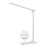 Bedroom Modern White Metal Table Lamp with Touch Switch Image - 5