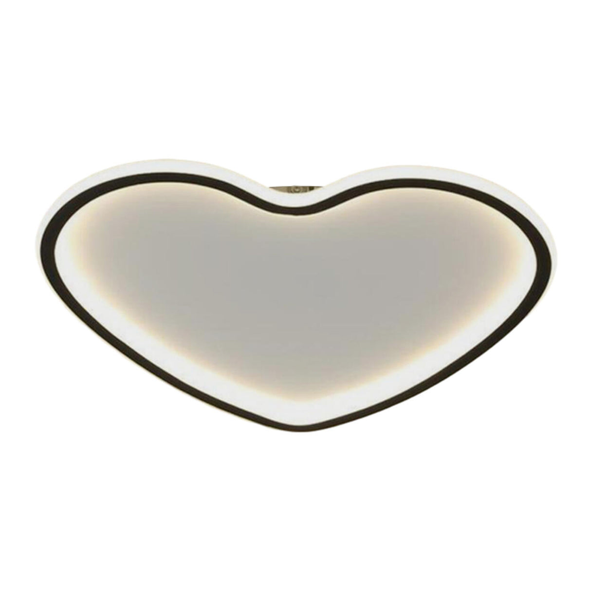 Bedroom Romantic Loving Heart LED Flush Mount Light Image - 5
