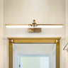 Bedroom Vintage Ultra-Thin  Bronze LED Vanity Light Image - 2