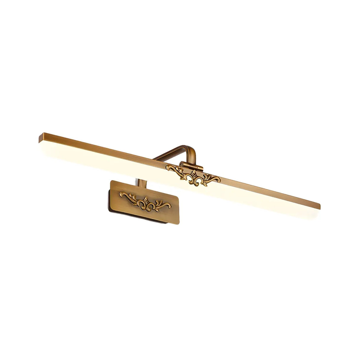 Bedroom Vintage Ultra-Thin  Bronze LED Vanity Light Image - 3