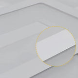 Bedroom White Square LED Flush Mount Ceiling Light Image - 8