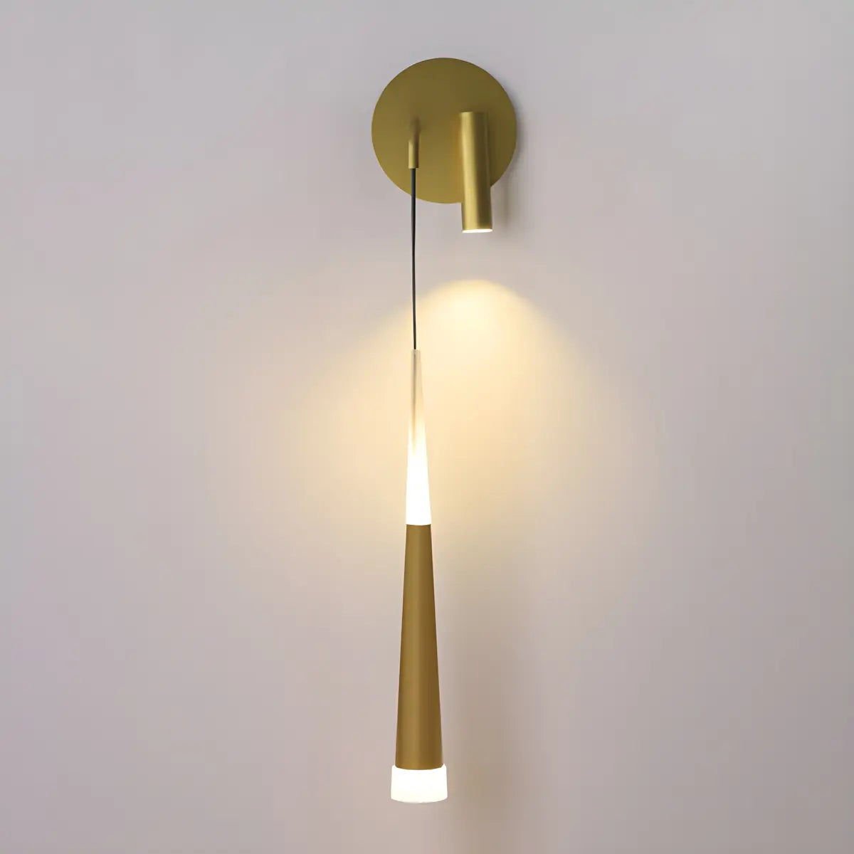 Bedside 2-Light Cylinder Adjustable Reading Wall Sconce Image - 6