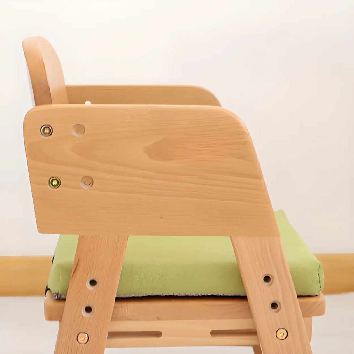 Beige Adjustable Wood Toddler Activity Table Chair Set Image - 14