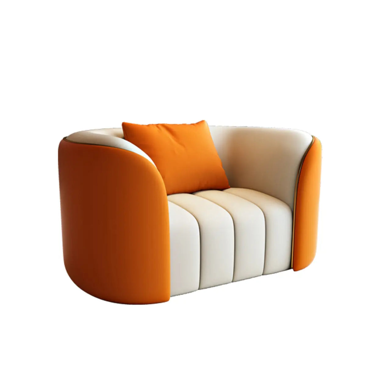 Beige Gray Tight Back Sofa Seating Group with Pillow Image - 11