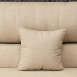 Beige L-Shape Cotton Linen Sectional Left Recliner Image - 5