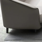 Beige Leather Sofa Seating Group with Arms and Legs Image - 13