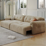 Beige Scratch Resistant Anti Cat Scratch Fabric Sleeper Image - 13