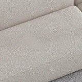 Beige Sherpa Tight Back Curved Right Corner Sectional Image - 10