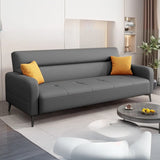 Beige Stain Resistant Anti Cat Scratch Leather Sleeper Image - 7