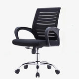 Black Adjustable Comfort Ergonomic Mesh Office Chair Image - 5
