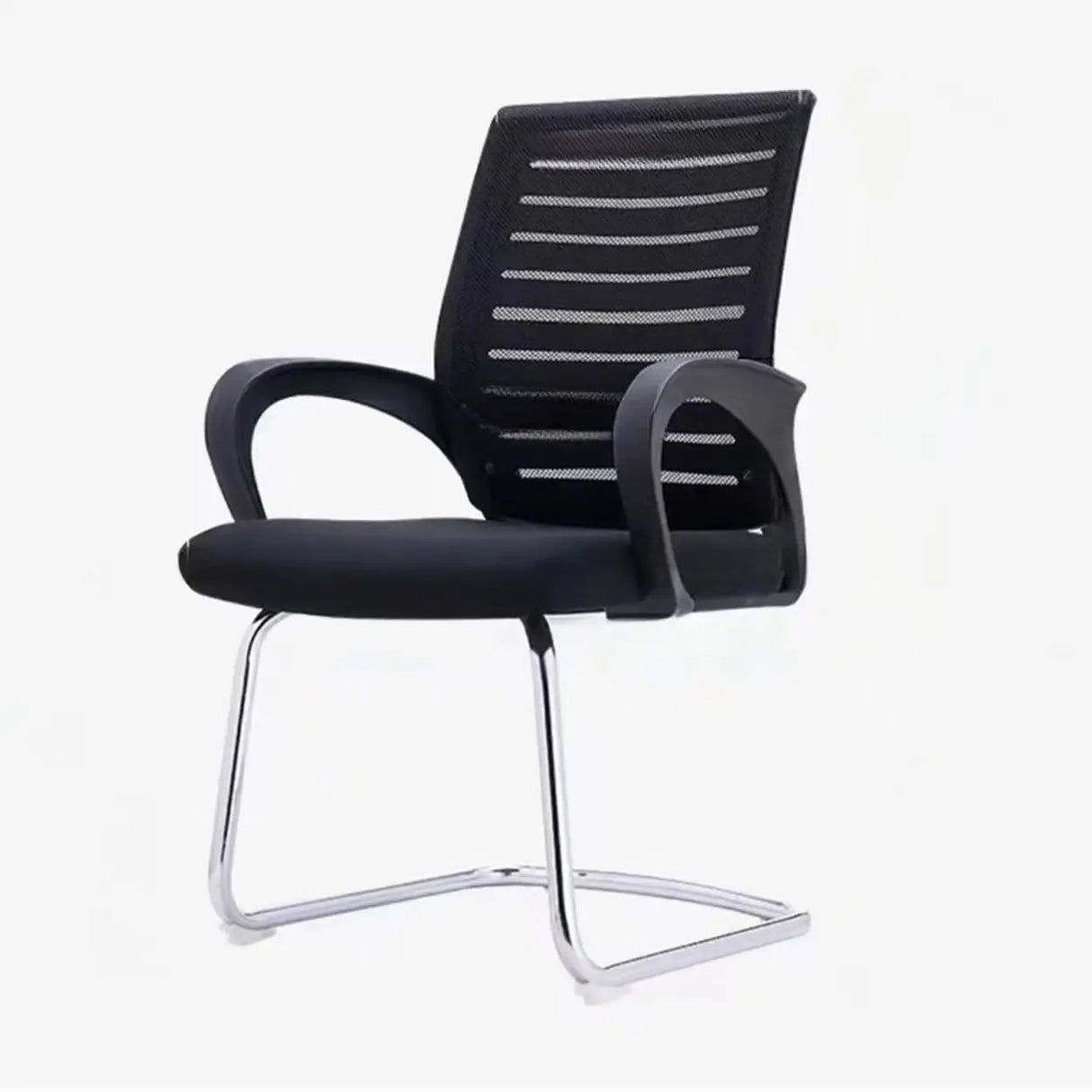 Black Adjustable Comfort Ergonomic Mesh Office Chair Image - 6