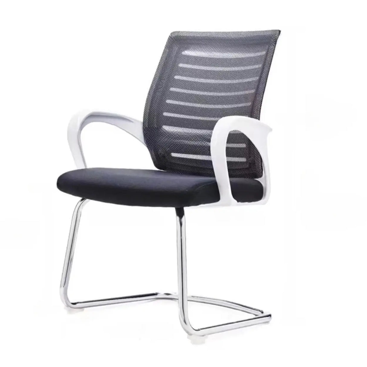 Black Adjustable Comfort Ergonomic Mesh Office Chair Image - 7