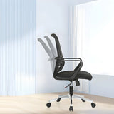 Black Adjustable Comfort Modern Mesh Ergonomic Office Chair Image - 6