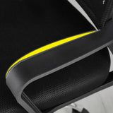 Black Adjustable Contemporary Mesh Back Office Chair Image - 4