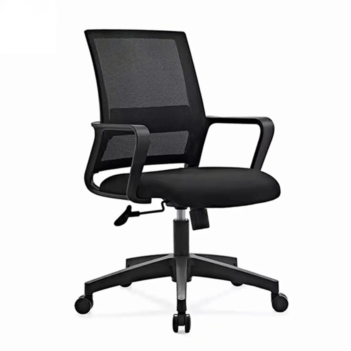 Black Adjustable Task Modern Ergonomic Mesh Office Chair Image - 3