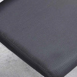 Black Armless Modern Ergonomic Mesh Office Chairs Image - 15