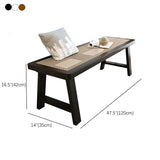 Black Bedroom Bench with Shoe Storage Image - 20