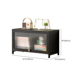 Black Closed Back Wood Vertical Organizer Bookcase Image - 65
