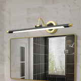 Black  Cylinder Modern Wall-Mounted Vanity Lights Image - 3