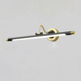 Black  Cylinder Modern Wall-Mounted Vanity Lights Image - 6