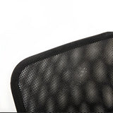 Black Ergonomic Design Modern Mesh Sled Base Office Chair Image - 7